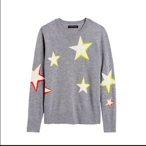 BNWT Banana Republic Star Sweater sz L